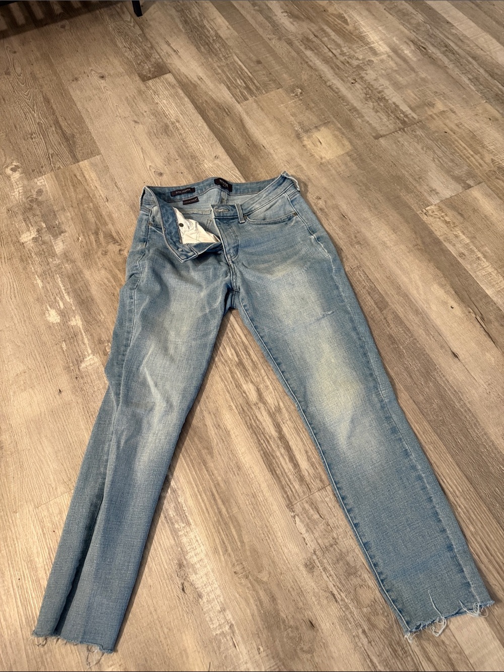 NYDJ Light Blue Straight Leg Jeans
